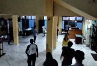 Foto: Situasi pada Disdikbud Maluku (Kamis 26/6/25)malam