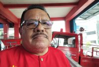 Foto : Kepala Dinas Pemadam Kebakaran (Damkar)Kota Ambon Edwin Pattikawa