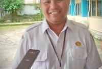 Foto: Kabid SMA  Disdikbud Maluku, Farid Hatala, S.STP