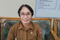 Kepala Sekolah SD Negeri 1 Galala, Kecamatan Sirimau, Ny. A. Barataman, S.Pd