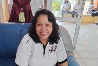 Kepala SMP Negeri 15 Ambon, Rachel Dadiara, S.P