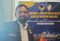 Foto : Hamdani Laturua, Ketua DPW NasDem Maluku, periode 2025–2029