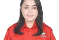 Foto : DESY KOSITA HALLAUW, Carateker  atau PLT ketua DPC SOKSI Kota Ambon