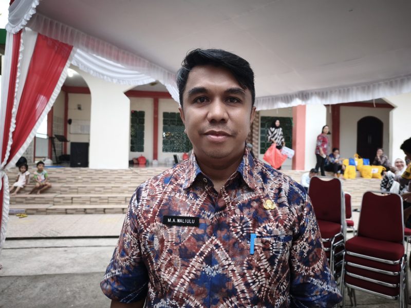 Camat Sirimau, M. Aulia Waliulu, S.STP., M.I.Kom