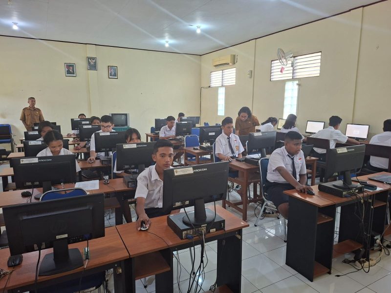 Try Out TKA SMP Negeri 3 Kota Ambon
